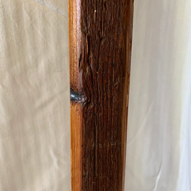 Wood Barn Wood Picture Frame 19th Century Salvage For Sale - Image 7 of 8