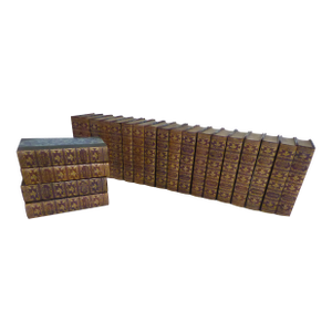 Antique Leatherbound Works of Sir Walter Scott - Set 22