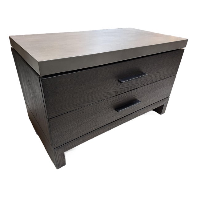 Restoration Hardware Meade Closed Nightstand For Sale