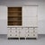 English Massive Antique English Painted Pine Housekeeper’s Cupboard Sliding Doors - Circa 1880 For Sale - Image 3 of 15