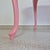 Wood Mid-Century Round & Extendable Pink Dining Table, 1950s For Sale - Image 7 of 13