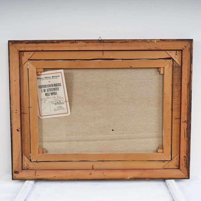 Wilmer Marinelli, Untitled, Oil on Canvas, Framed For Sale - Image 8 of 10