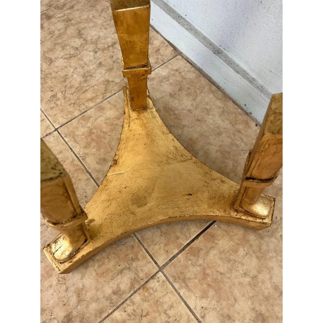 French 19th Century Grand Tour Neoclassical Giltwood Gueridon. For Sale - Image 10 of 11