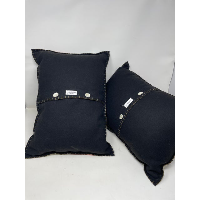 Vintage Sequined Throw Pillows Hand Crafted by by Jan Constantine England For Sale In New York - Image 6 of 12