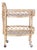 Bamboo Trolley with Glass Tops, Italy, 1950s For Sale