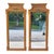 Pair of Mid 20th Century Regency Revival Burl Walnut Pier Mirrors With Brass Neoclassical Ornament For Sale In Washington DC - Image 6 of 6