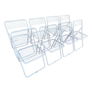 Chairs by Niels Gammelgaard for Ikea, 1970s, Set of 8 For Sale