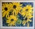 1980s Woodward Payne (B. 1935) Original Framed Watercolor of Black Eyed Susan Flowers For Sale - Image 4 of 11