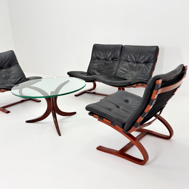 Mid-Century Kangu Lounge Chair by Elsa Solheim and Nordahl Solheim for Rybo, 1970s For Sale - Image 18 of 18