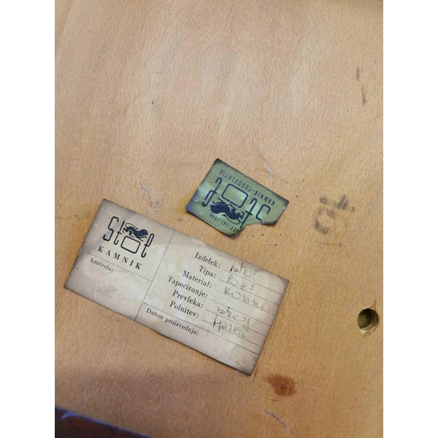 Wood Vintage Scandinavian Dining Chairs from Stol Kamnik, 1970s, Set of 4 For Sale - Image 7 of 11