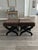 Two leopard print ottomans, (selling as a pair; two have sold) excellent condition, smoke free home. Purchased new in...