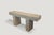 Contemporary Andrianna Shamaris St. Barts Teak Wood Log Console For Sale - Image 3 of 5