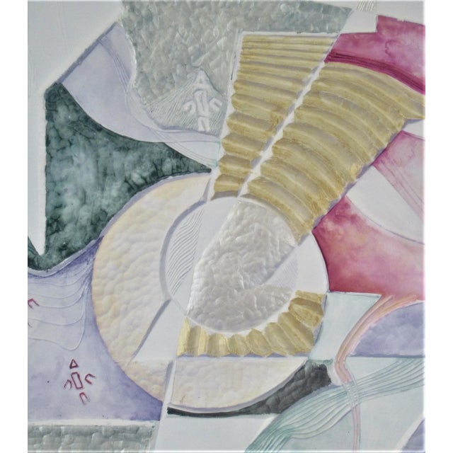 Abstract Richard Royce, Modular Oval #2, Circa 1990 For Sale - Image 3 of 5