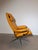 Set of City Recliner with Ottoman in Mustard Yellow Leather from Stressless For Sale - Image 3 of 8