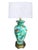 Bring a vibrant pop of designer character to your interior with this exquisite Chinoiserie bird and botanical table lamp....