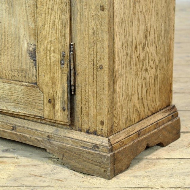 Small Oak Cabinet, 1820s For Sale - Image 11 of 16