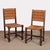 Chairs in the style of Charles Dudouyt, 1950, Set of 2 For Sale - Image 10 of 10