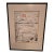 Vintage Asian Double Seal Signed and Numbered Lithograph For Sale