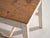 Rustic Vintage White Wooden Side Table, 1920 For Sale - Image 3 of 9