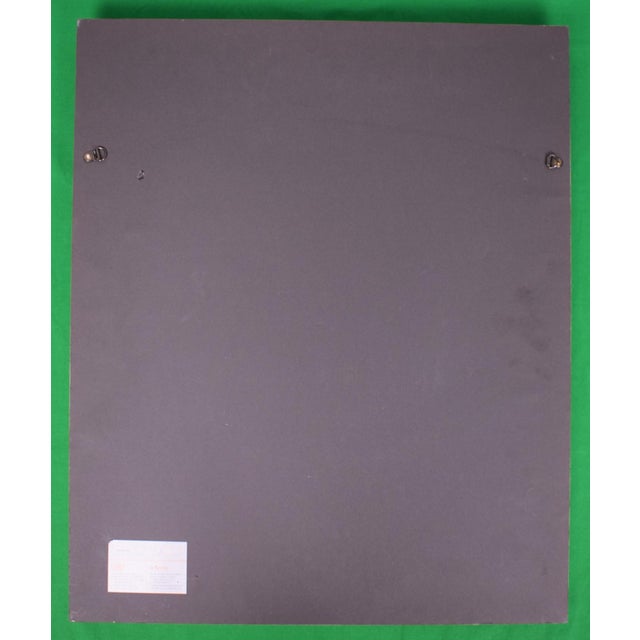 Print Sz: 12 1/2"H x 8 3/8"W Frame Sz: 23 1/4"H x 19 1/8"W *slight foxing condition noted* Clan MacKinnon is a Highland...