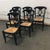 Boho Chic Pottery Barn Napoleon Dining Chairs - Set of 6 For Sale - Image 3 of 9