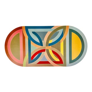 1969 Frank Stella Poster Los Angeles County Museum of Art, Protractor Variation For Sale