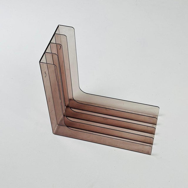 Mid-Century Vinyl Record Holder, 1970s For Sale - Image 6 of 11