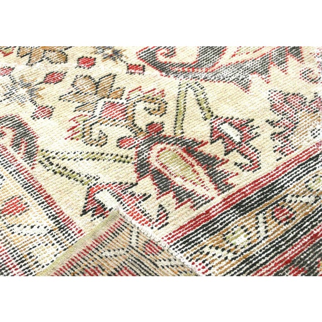1930s Persian Mahal Rug For Sale - Image 4 of 7