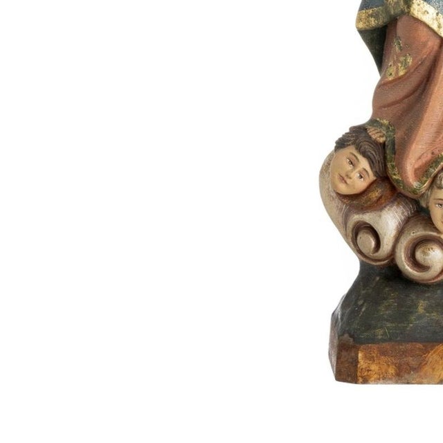 Sacred Art Our Lady of the Conception, 1800s For Sale - Image 3 of 6