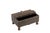 Vintage Indian Teakwood Small Box For Sale - Image 4 of 4
