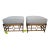 Lane Venture Mimi Outdoor Ottomans by Celerie Kemble, A Pair For Sale