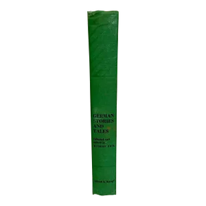 Vintage 1954 Green German Stories and Tales Hardcover Book 1st Edition