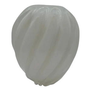 Vintage Mikasa Opalescent Italian Art Swirl Glass Vase Designed by Larry Laslo