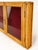Wooden Wall Display Cabinet with Glass Door, 1980s For Sale - Image 3 of 6