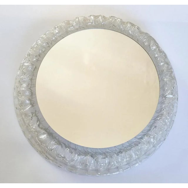 Mid-Century Modern Mid-Century Wall Mirror from Hillebrand, Germany, 1970s For Sale - Image 3 of 11