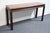 Gordons Inc. Gordon's Furniture Banded Mahogany Traditional Style 52" Accent Sofa Table For Sale - Image 4 of 9