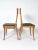 Brown 1950s Italian Dining Chairs With Sculptural Backs in the Style of Pirelli Sapsa - Set of 5 For Sale - Image 8 of 15