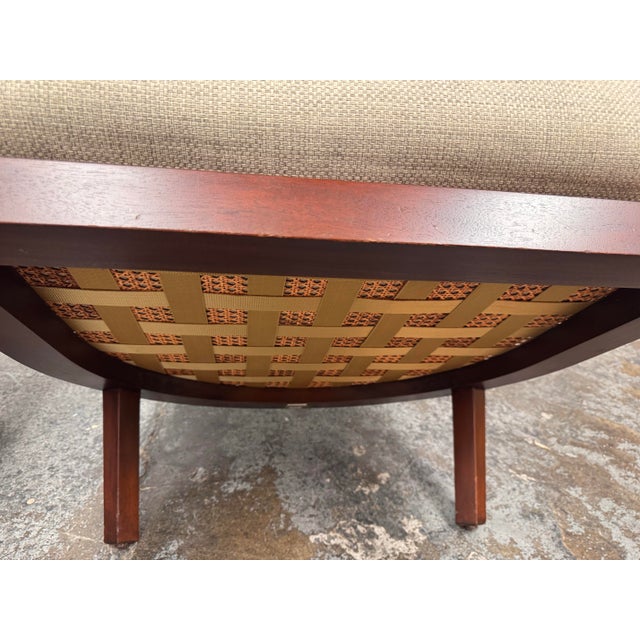 Crate & Barrel Ankara Lounge Chairs, Pair For Sale - Image 9 of 12