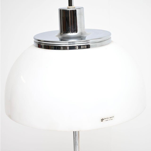 Metal Vintage Italian Floor Lamp by Guzzini, 1970 For Sale - Image 7 of 11
