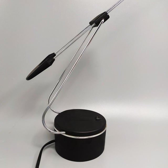 Metal Modo Halogen Table Lamp from Alva-Line, 1970s For Sale - Image 7 of 8