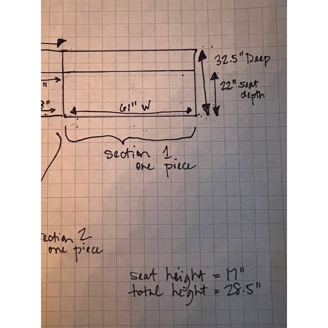 1950s Large Custom Sectional Attributed to Harvey Probber For Sale - Image 13 of 14