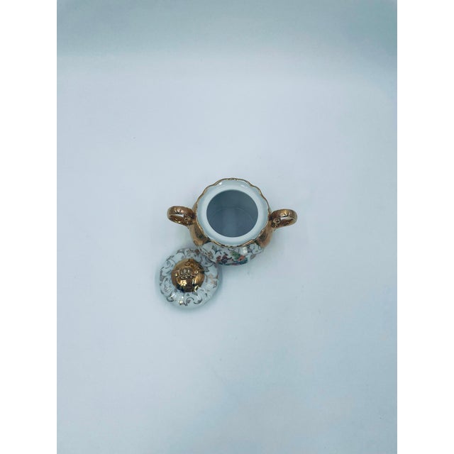 Italian Porcelain Sugar Bowl, 1969 For Sale - Image 6 of 13