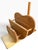 Brown Vintage Sculptural Wood Paper Towel Holder, Organic Modern, Mid-Century Style For Sale - Image 8 of 8