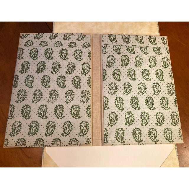 1970s 1970s Vintage Hand Made Italian Desk Organizer Set- 10 Pieces For Sale - Image 5 of 9