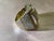 14k Yellow Gold Diamond Cocktail Ring For Sale - Image 4 of 7