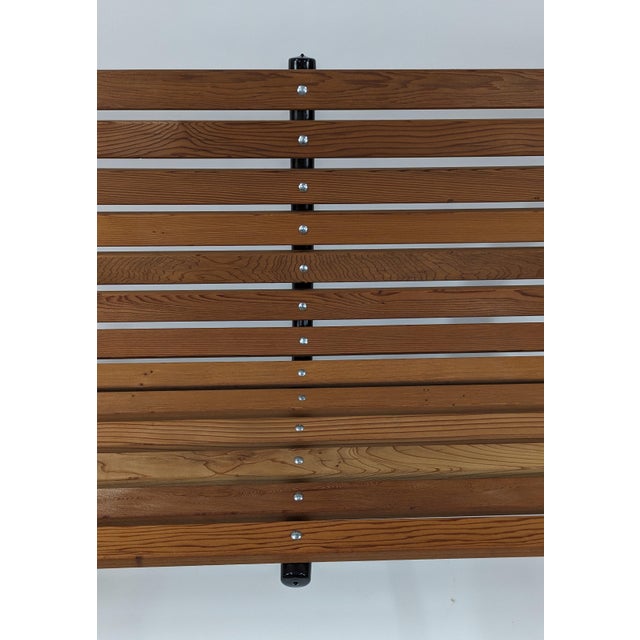 Vintage Cedar Wood Bench Swing Chairish