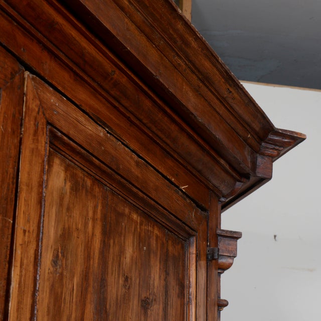 Antique Sacristy Wardrobe, 1500s For Sale - Image 13 of 18