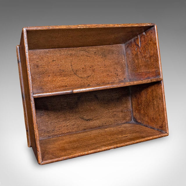 Antique Maid's Carry, English, Oak, Country House, Cutlery Tray, Box, Georgian For Sale - Image 6 of 9