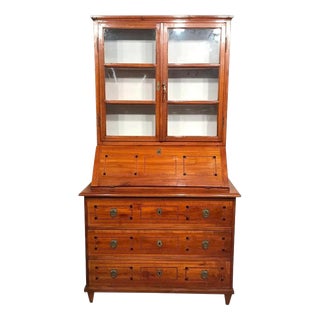 Louis XVI South German Secretary Bookcase, 1780 For Sale
