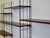 Black Mid-Century Modular String Shelving Unit in Teak, 1960s, Set of 12 For Sale - Image 8 of 18